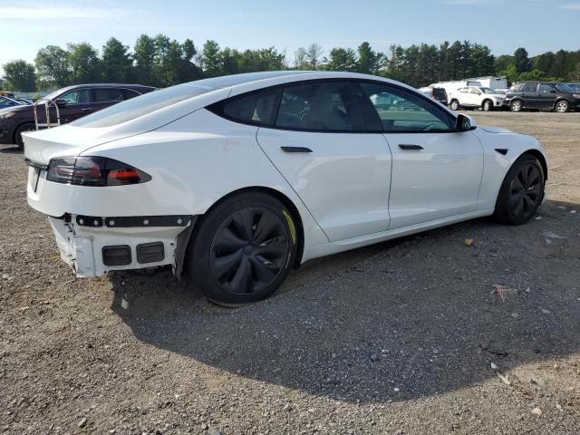 5YJSA1E50PF501031 - 2023 TESLA MODEL S 白色 照片 3
