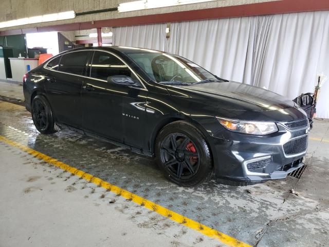 1G1ZB5STXHF114921 - 2017 CHEVROLET MALIBU LS შავი ფოტო 4