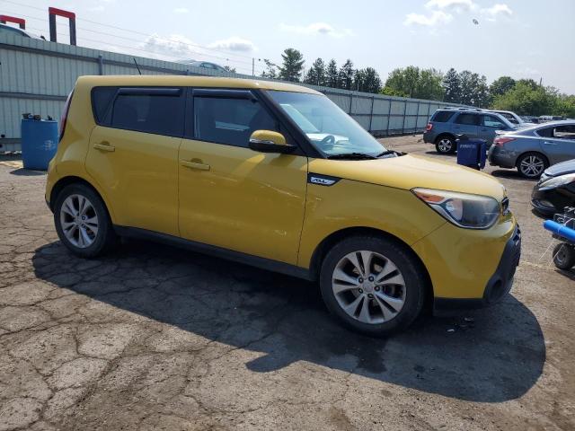 KNDJP3A56E7070452 - 2014 KIA SOUL + YELLOW photo 4