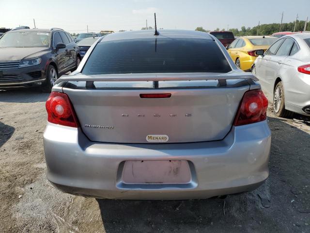 1C3CDZAB1EN165981 - 2014 DODGE AVENGER SE SILVER photo 6