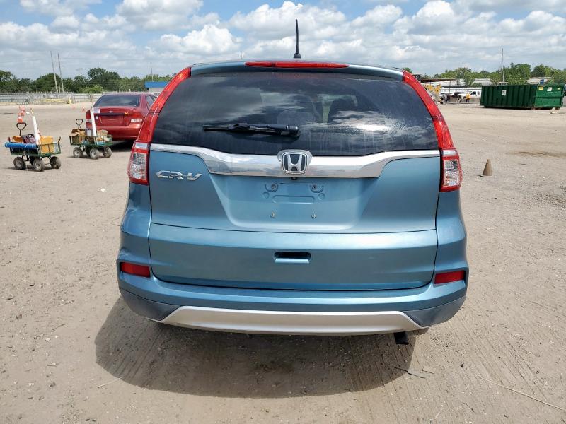 2HKRM3H5XGH533015 - 2016 HONDA CR-V EX BLUE photo 6