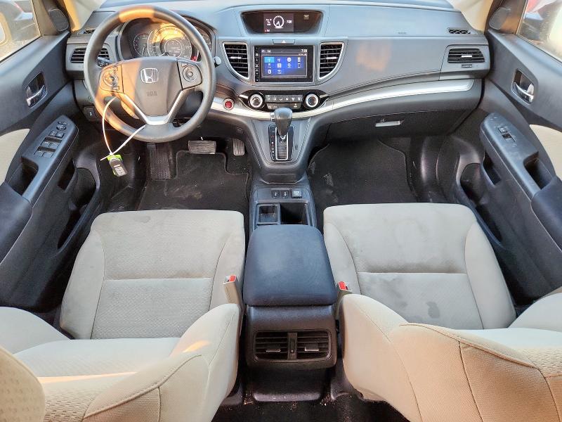 2HKRM3H5XGH533015 - 2016 HONDA CR-V EX BLUE photo 8