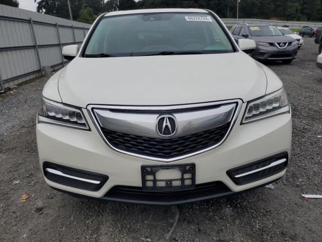 5FRYD4H45GB016209 - 2016 ACURA MDX TECHNOLOGY WHITE photo 5