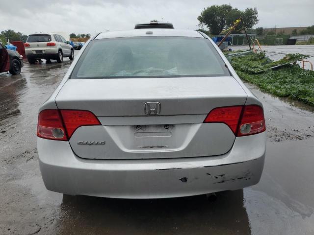 1HGFA169X8L104218 - 2008 HONDA CIVIC EXL ვერცხლისფერი ფოტო 6
