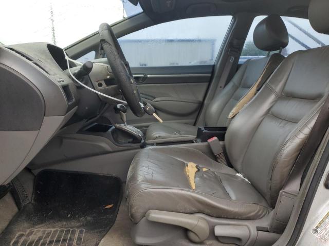 1HGFA169X8L104218 - 2008 HONDA CIVIC EXL ვერცხლისფერი ფოტო 7