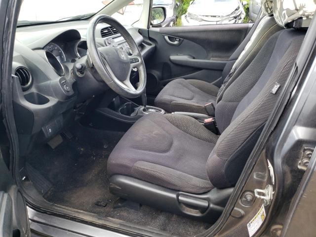 JHMGE8H57DC009117 - 2013 HONDA FIT SPORT CHARCOAL photo 7