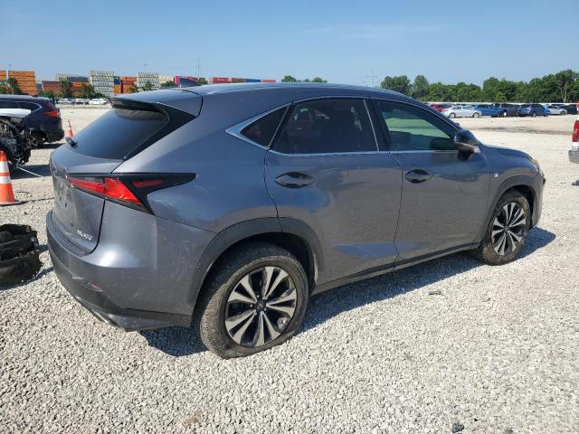 JTJBARBZ7J2162247 - 2018 LEXUS NX 300 BASE ნაცრისფერი ფოტო 3