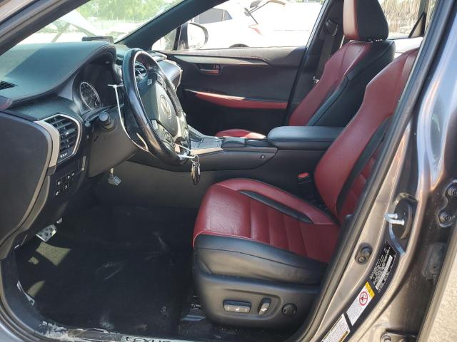 JTJBARBZ7J2162247 - 2018 LEXUS NX 300 BASE ნაცრისფერი ფოტო 7