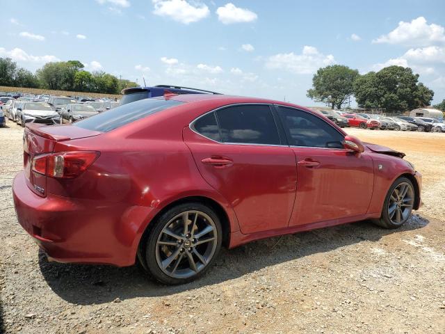 JTHBF5C24C5176122 - 2012 LEXUS IS 250 BURGUNDY photo 3