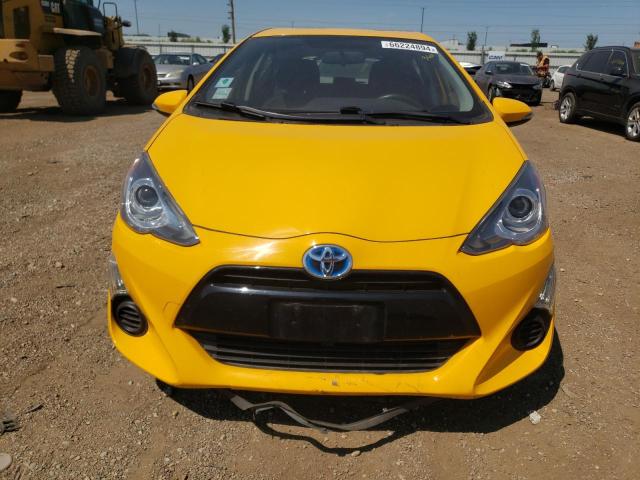 JTDKDTB30F1103010 - 2015 TOYOTA PRIUS C YELLOW photo 5