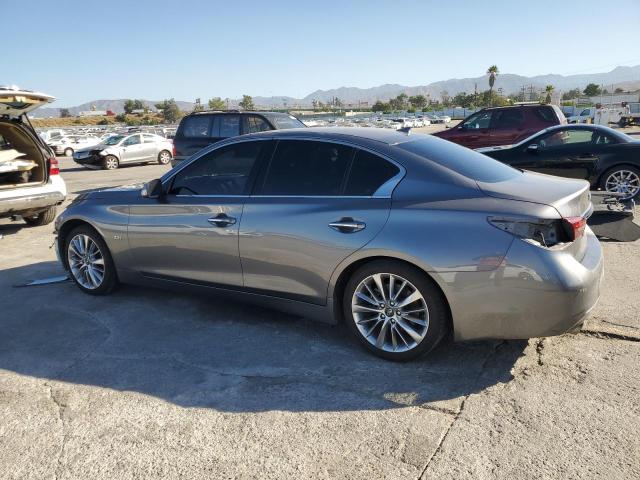 JN1EV7AP4KM513620 - 2019 INFINITI Q50 LUXE GRAY photo 2