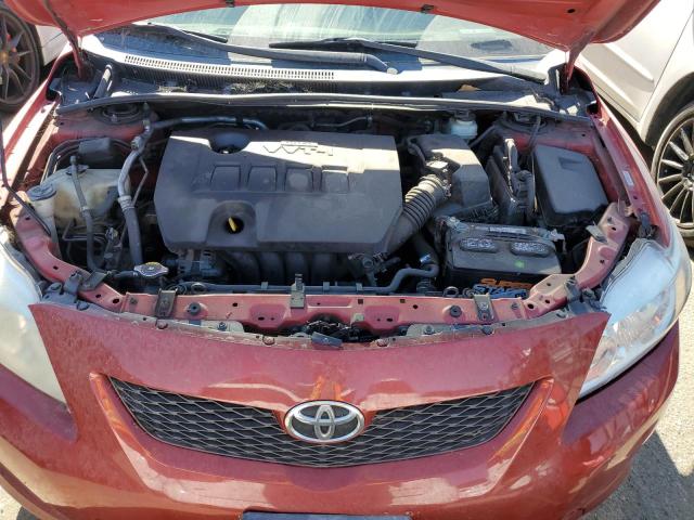 1NXBU40E29Z159829 - 2009 TOYOTA COROLLA BASE RED photo 11