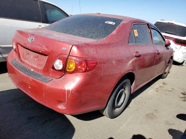 1NXBU40E29Z159829 - 2009 TOYOTA COROLLA BASE RED photo 3