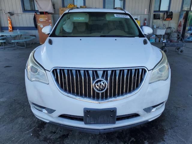 5GAKRBKD3GJ101758 - 2016 BUICK ENCLAVE WHITE photo 5