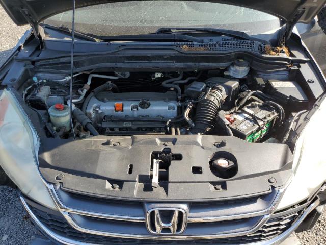 5J6RE4H77AL003716 - 2010 HONDA CR-V EXL GRAY photo 12