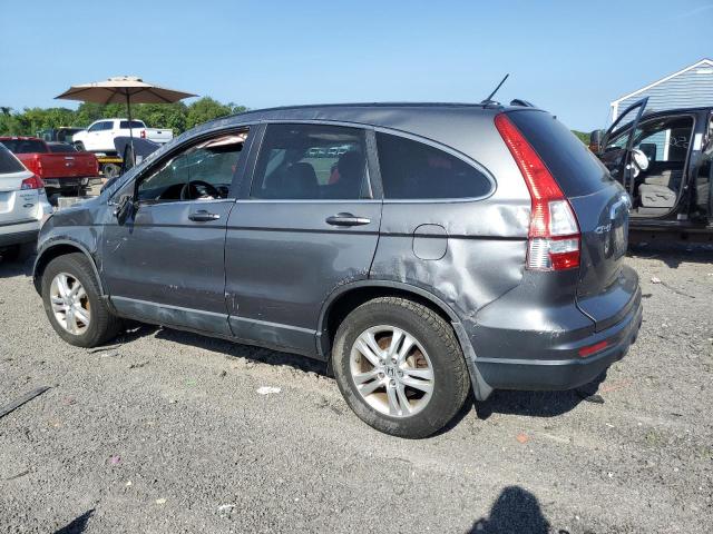 5J6RE4H77AL003716 - 2010 HONDA CR-V EXL GRAY photo 2