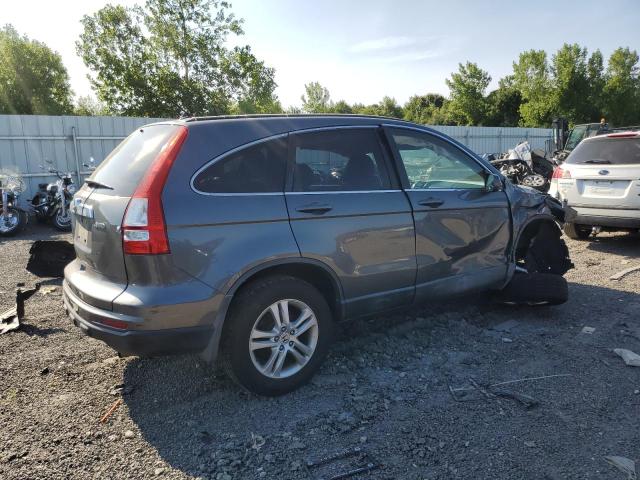5J6RE4H77AL003716 - 2010 HONDA CR-V EXL GRAY photo 3