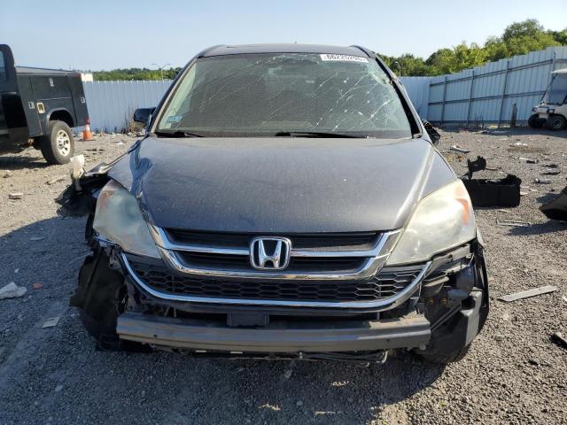5J6RE4H77AL003716 - 2010 HONDA CR-V EXL GRAY photo 5