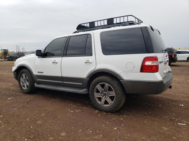 1FMFU15537LA74493 - 2007 FORD EXPEDITION XLT WHITE photo 2