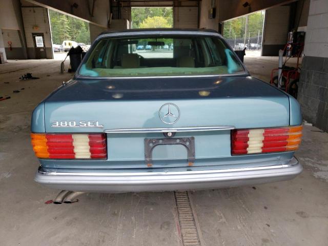 WDB1260331A083353 - 1984 MERCEDES-BENZ 380-CLASS GREEN photo 6