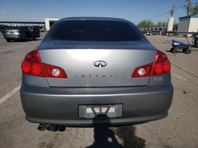 JNKCV51E76M518564 - 2006 INFINITI G35 SILVER photo 6