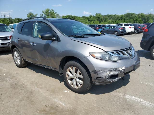 JN8AZ1MW6BW177316 - 2011 NISSAN MURANO S GRAY photo 4