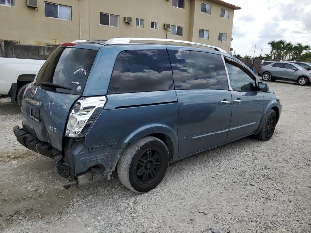 5N1BV28U79N104641 - 2009 NISSAN QUEST S BLUE photo 3