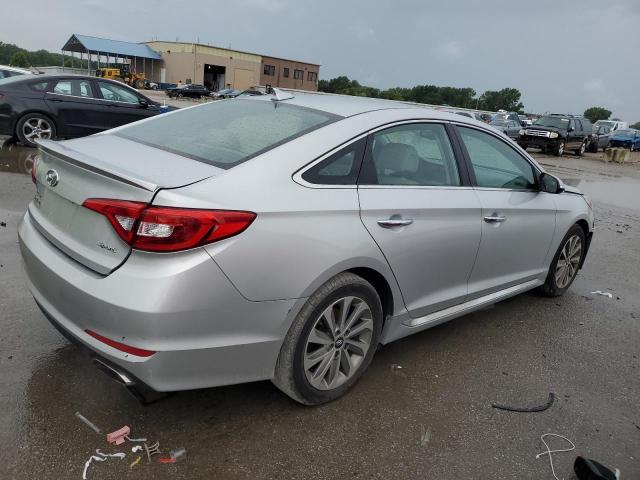 5NPE34AF9HH444144 - 2017 HYUNDAI SONATA SPORT ვერცხლისფერი ფოტო 3
