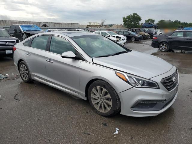 5NPE34AF9HH444144 - 2017 HYUNDAI SONATA SPORT ვერცხლისფერი ფოტო 4