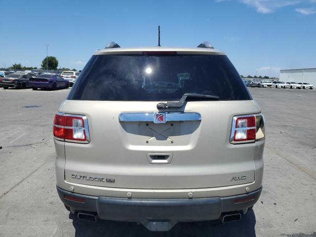 5GZEV23758J142909 - 2008 SATURN OUTLOOK XR BEIGE photo 6