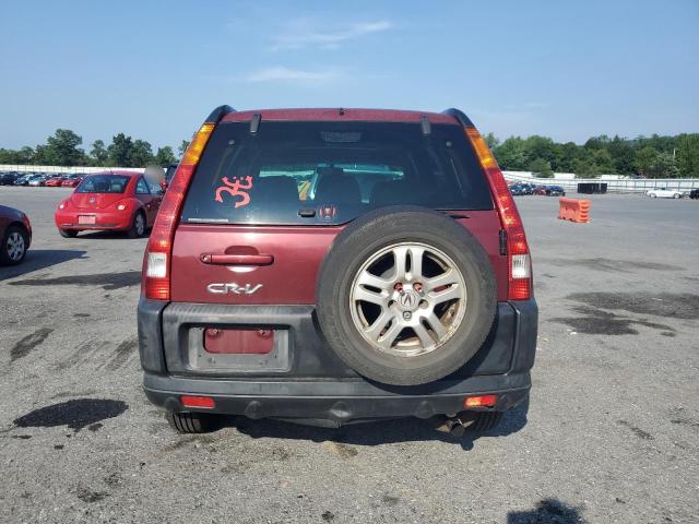 SHSRD78864U240636 - 2004 HONDA CR-V EX BURGUNDY photo 6