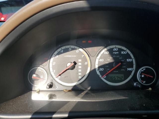 SHSRD78864U240636 - 2004 HONDA CR-V EX BURGUNDY photo 9