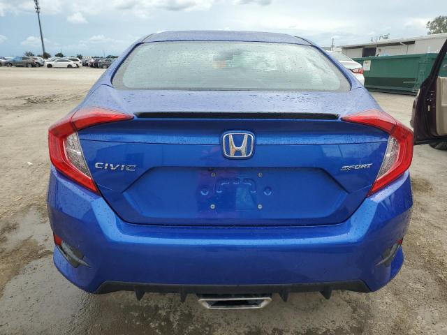 19XFC2F85KE006400 - 2019 HONDA CIVIC SPORT BLUE photo 6