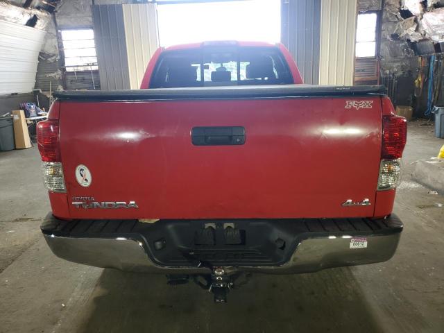 5TFUY5F11CX244601 - 2012 TOYOTA TUNDRA DOUBLE CAB SR5 RED photo 6
