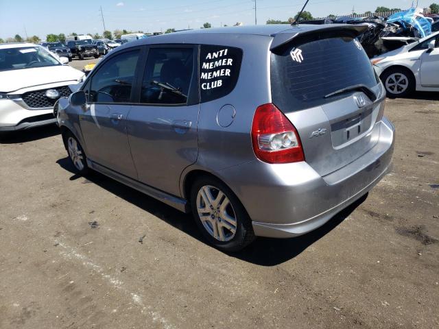 JHMGD386X7S035090 - 2007 HONDA FIT S 银色 照片 2