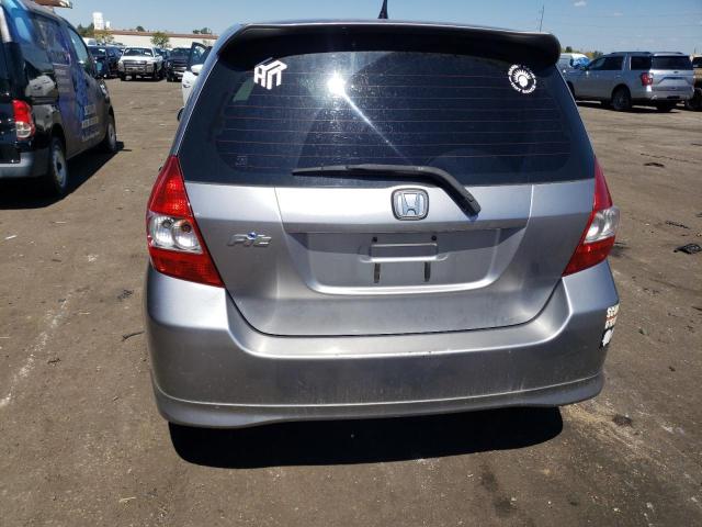 JHMGD386X7S035090 - 2007 HONDA FIT S 银色 照片 6