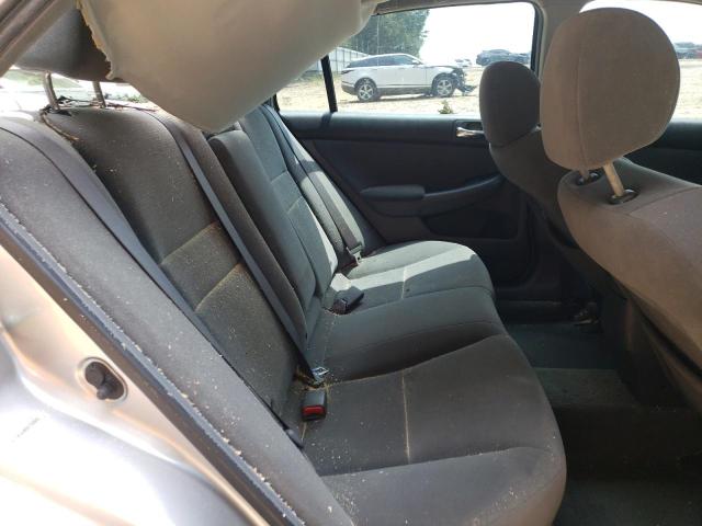 3HGCM56416G708952 - 2006 HONDA ACCORD LX SILVER photo 10