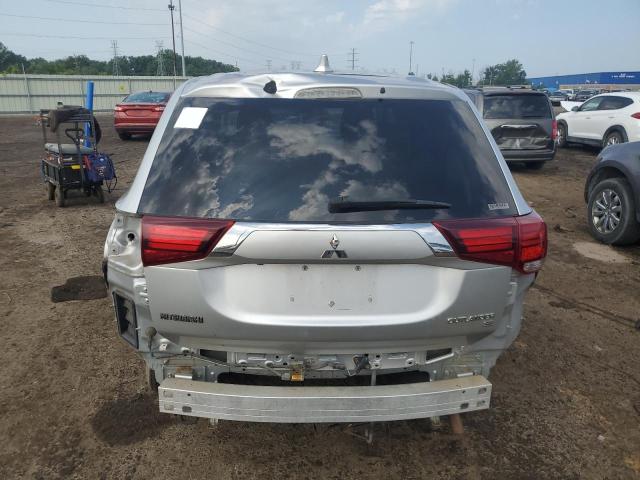 JA4AZ3A30JZ038498 - 2018 MITSUBISHI OUTLANDER SE ვერცხლისფერი ფოტო 6