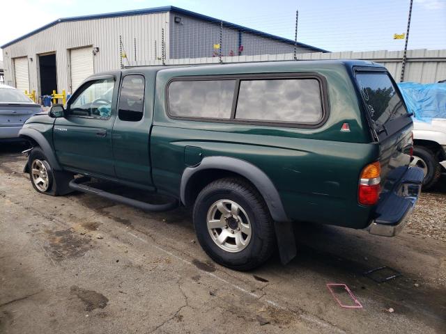 5TESM92N61Z817839 - 2001 TOYOTA TACOMA XTRACAB PRERUNNER მწვანე ფოტო 2