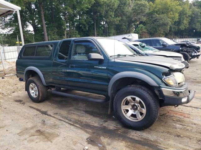 5TESM92N61Z817839 - 2001 TOYOTA TACOMA XTRACAB PRERUNNER მწვანე ფოტო 4