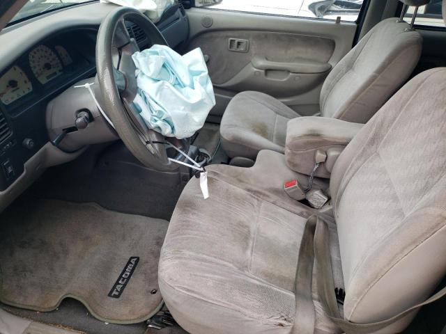 5TESM92N61Z817839 - 2001 TOYOTA TACOMA XTRACAB PRERUNNER მწვანე ფოტო 7