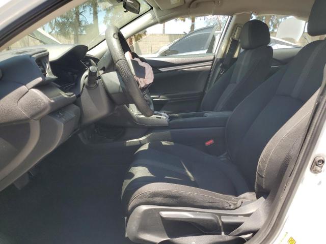 19XFC2F6XLE207029 - 2020 HONDA CIVIC LX WHITE photo 7