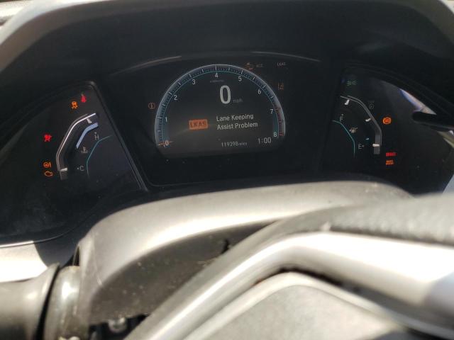 19XFC2F6XLE207029 - 2020 HONDA CIVIC LX WHITE photo 9