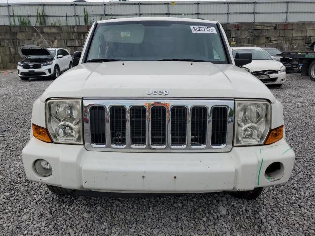 1J8HG48K57C662511 - 2007 JEEP COMMANDER WHITE photo 5