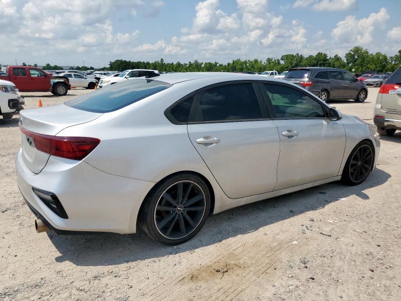 3KPF24AD8KE138523 - 2019 KIA FORTE FE SILVER photo 3