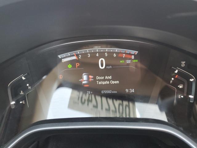 5J6RW2H89KL001705 - 2019 HONDA CR-V EXL 橙色 照片 9