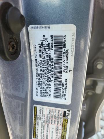 2T1KR32EX4C245098 - 2004 TOYOTA COROLLA MA XR BLUE photo 14