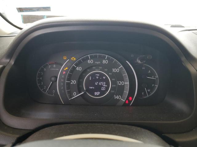 5J6RM4H7XDL080801 - 2013 HONDA CR-V EXL BURGUNDY photo 9