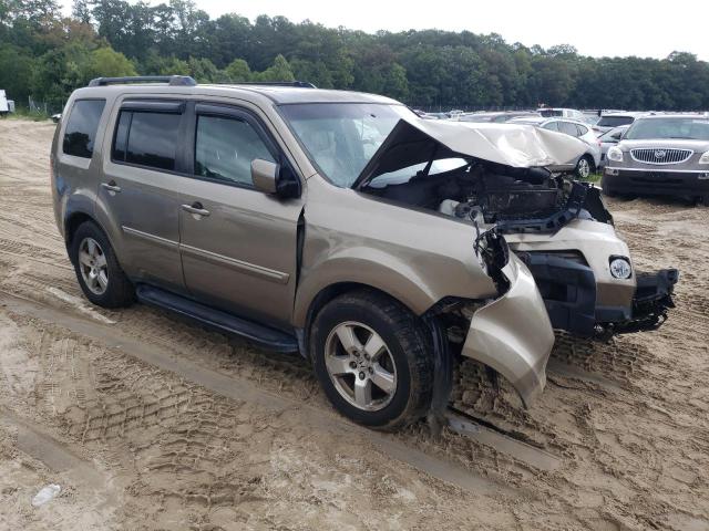 5FNYF4H52BB047916 - 2011 HONDA PILOT EXL GOLD photo 4