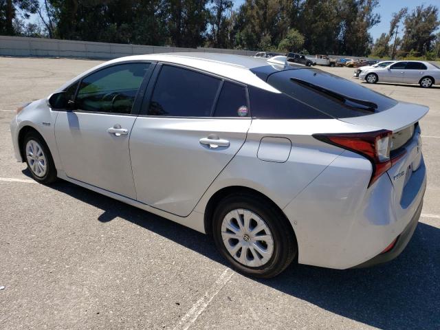 JTDKARFU6L3119856 - 2020 TOYOTA PRIUS L SILVER photo 2